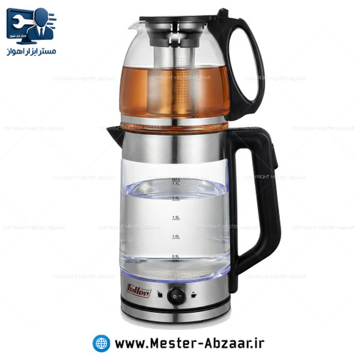 چای ساز دو طبقه 3500 وات 4.2 لیتری دیجیتال فلر پرو مدل Feller Germany PRO TS-312 روهمی