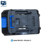 باتری کشویی 20 ولت 4 آمپر 10 سلولی واقعی ویوارکس برای فرز دریل اره شارژی مدل VIVAREX 20V-4Ah باطری کشابی