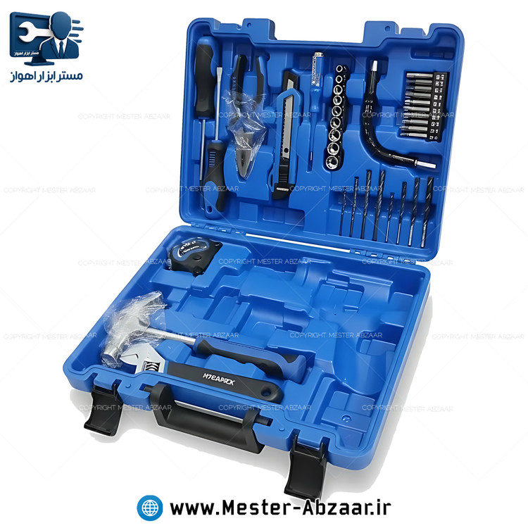 کیف BMC دریل شارژی خشابی 37 پارچه برند ویوارکس با لوازم کامل مدل VIVAREX 37PCS