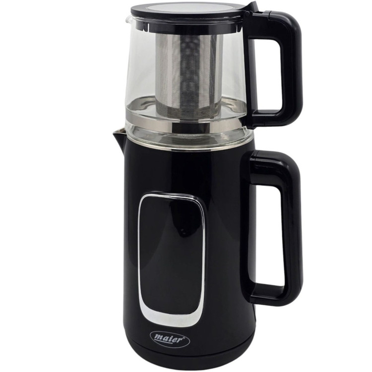 چای ساز دو طبقه 2000 وات 2.6 لیتری دیجیتال مایر مدل Maier MR‑948 روهمی
