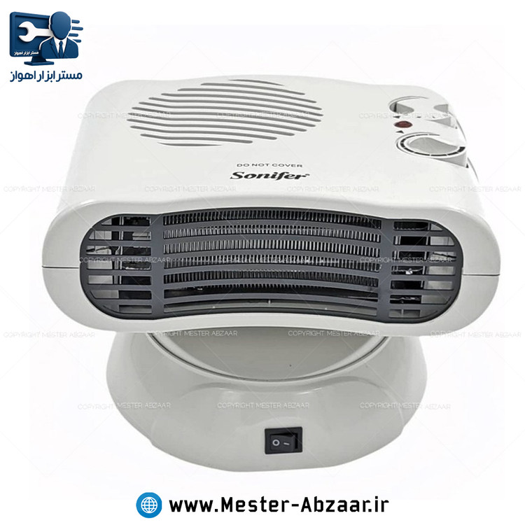 هیتر فن دار گردن متحرک برقی 2000 وات سونیفر کد Sonifer SF-6510 بخاری رومیزی
