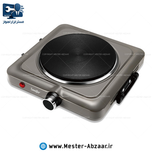 اجاق گاز برقی مسافرتی المنتی صفحه ای 1000 وات برند سونیفر مدل SONIFER SF-3053