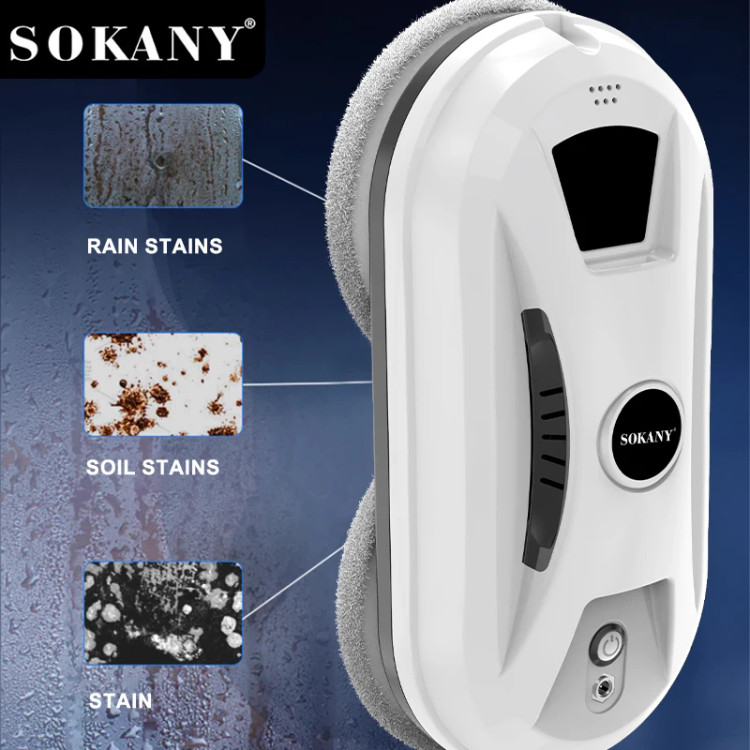 ربات شیشه پاککن هوشمند سوکانی مدل SK-13080 SOKANY تمیزکننده اتوماتیک پنجره
