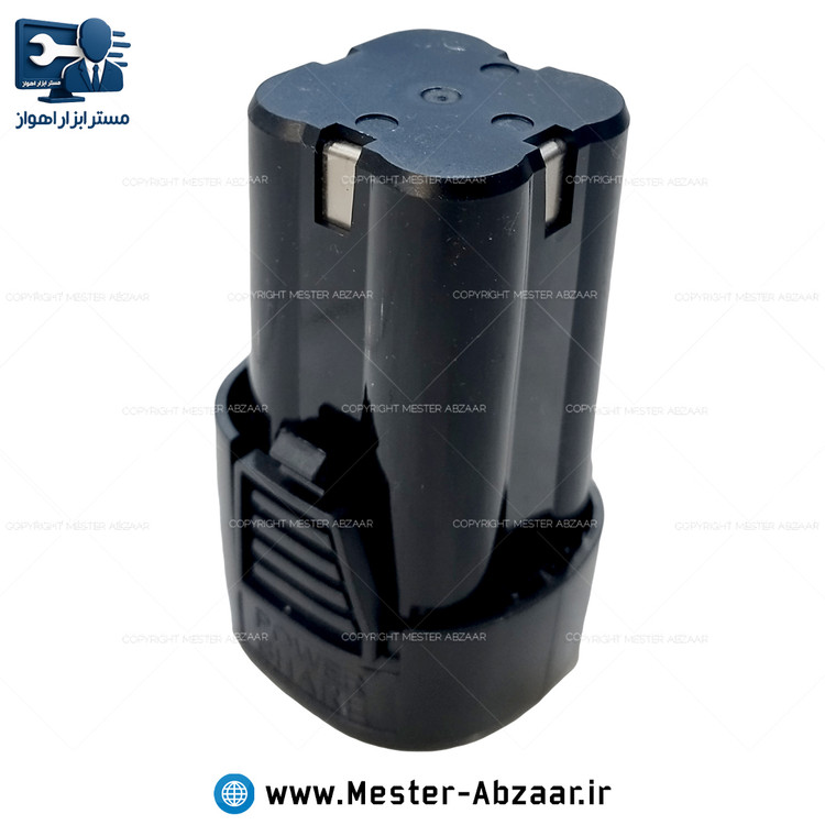 باتری دریل شارژی 16.8 ولت لیتیومی خشابی استوانه باطری مربعی برند ویوارکس VR1615-LB مناسب ادون باس گریتک و..