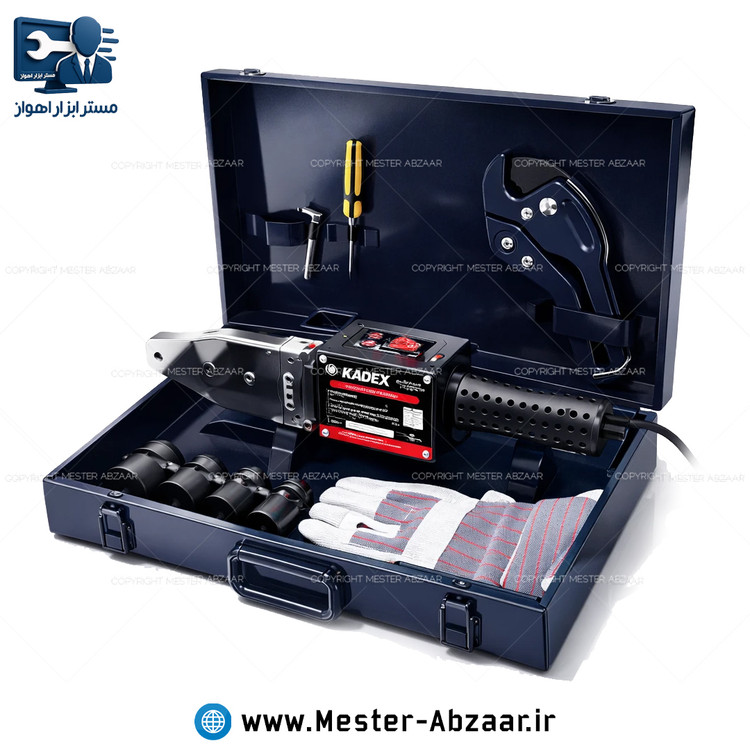 اتو لوله گوشه زن 2000 وات با لوازم و گارانتی مدل K7640 برند کادکس KADEX