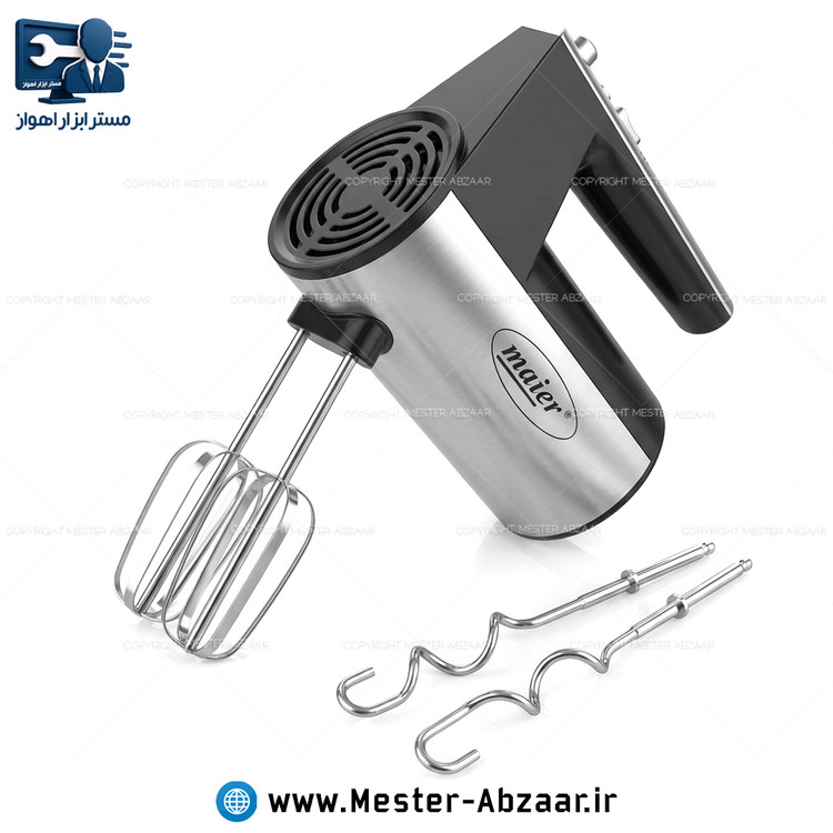 همزن برقی خانگی مایر 5 سرعته 1500 وات مدل MAIER MR-2025