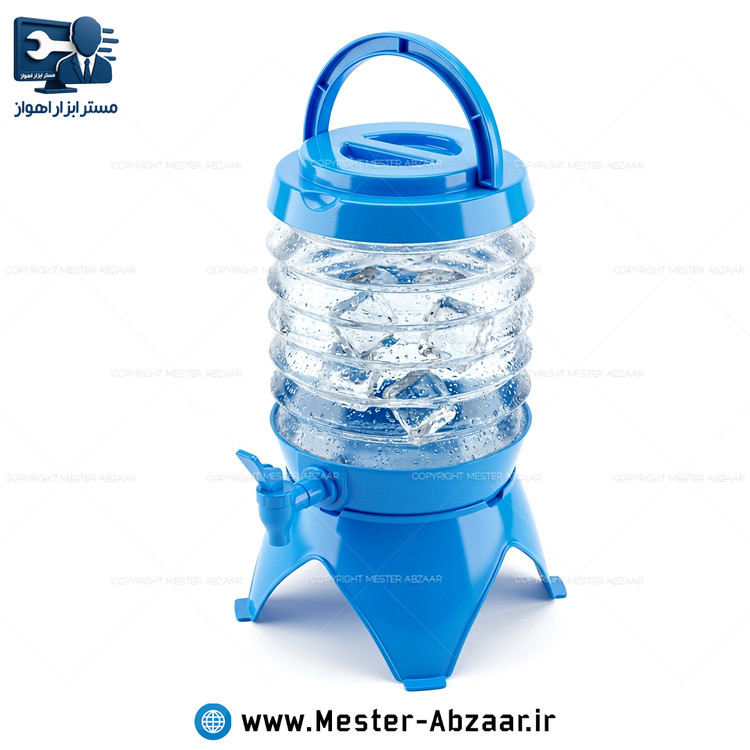 کلمن مسافرتی تاشو 3.5 لیتری پایه دار مدل 3.5L