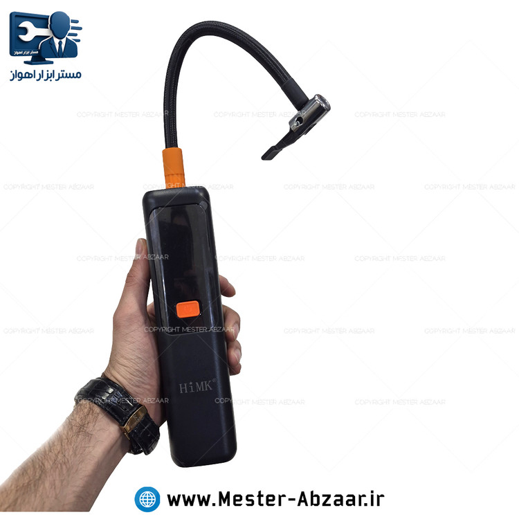 پمپ باد شارژی خودرو دیجیتال اتوماتیک مینی مدل HIMK MK-332 هایمک