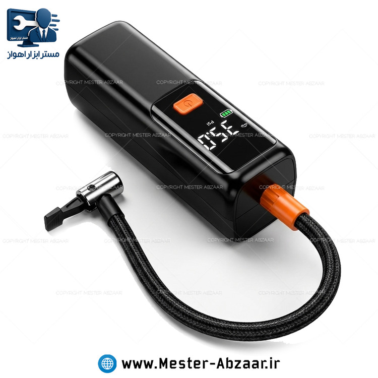 پمپ باد شارژی خودرو دیجیتال اتوماتیک مینی مدل HIMK MK-332 هایمک