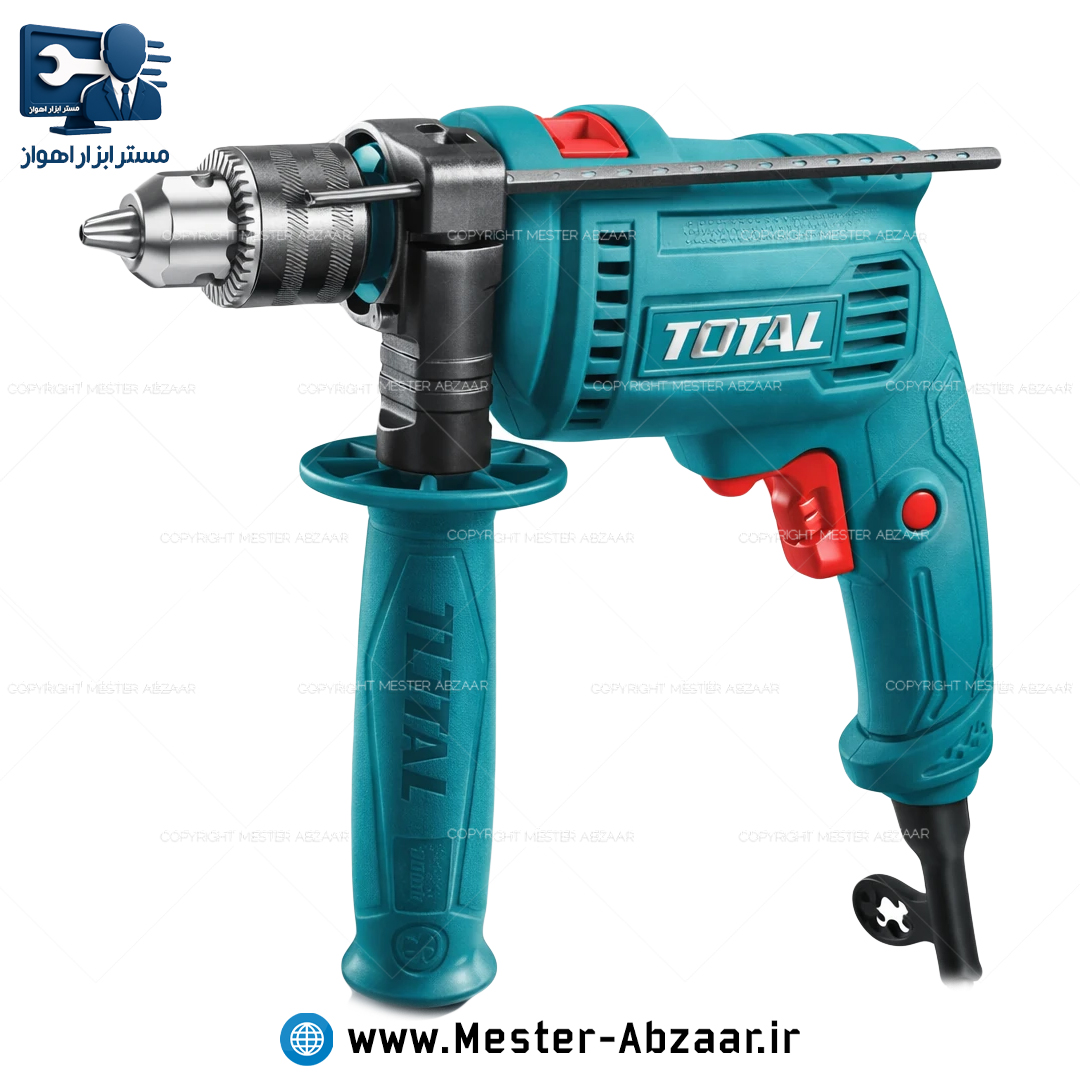 دریل برقی 680 وات سه نظام فلزی توتال مدل TOTAL TG1061356
