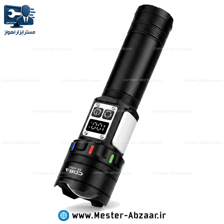 چراغ قوه شارژی چند کاره دستی پنل دیجیتال مگنتی کوبا مدل COBA CB-A282