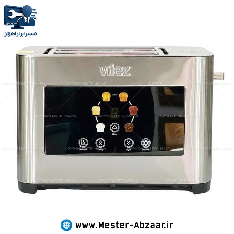 تستر نان دیجیتال لمسی بدنه استیل ویلز با گارانتی مدل VILEZ VL3015 تست کن نان