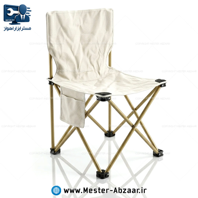 صندلی تاشو مسافرتی و کمپینگ تکیه دار مدل CAMPING