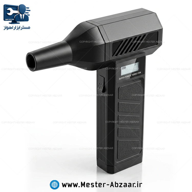 توربو جت فن دمنده شارژی دیجیتال مسافرتی کمپ زغال آتش مدل MDHL P30