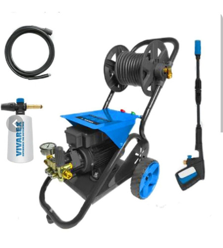 کارواش دینامی صنعتی فشار قوی شاسی دار 2400 وات 180 بار ویوارکس گارانتی یک ساله مدل VIVAREX VR7180-PW