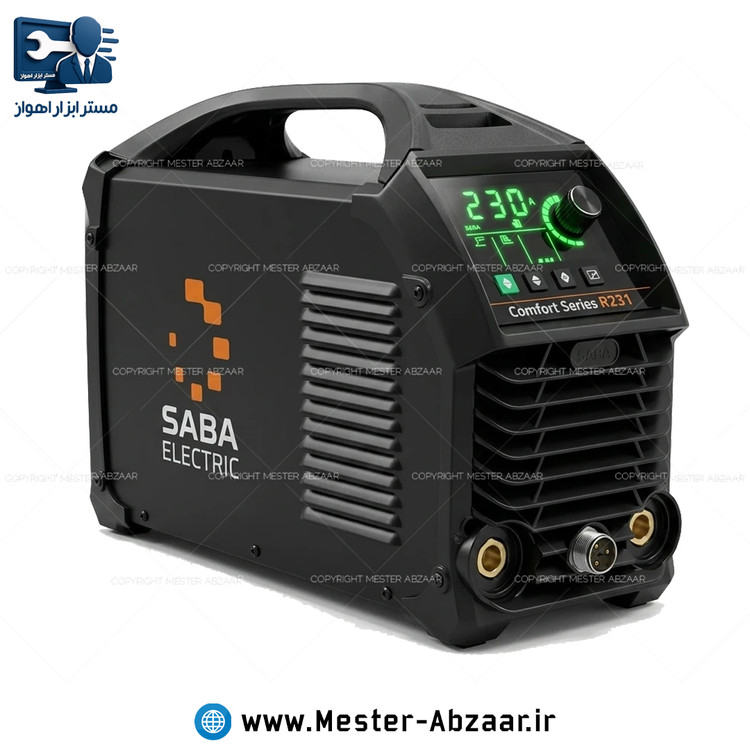 اینورتر 230 آمپر واقعی ریموتی صبا جدید با گارانتی موتور جوش مدل SABA ELECTRIC COMFORT SERIES R231