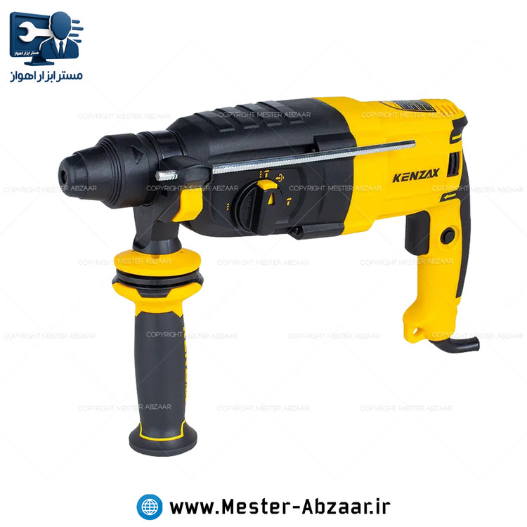 دریل تخریب بتن کن سه کاره کنزاکس با گارانتی مدل KENZAX 2902 سه کیلویی