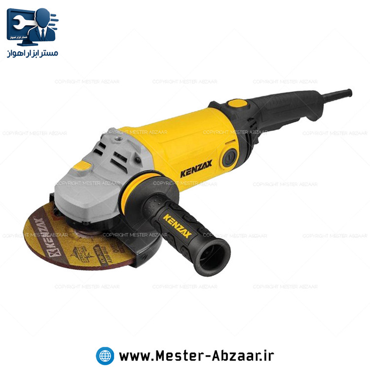 فرز آهنگری 180 میلی متر 2250 وات دسته گردان چرخشی کنزاکس با گارانتی مدل KENZAX 3158