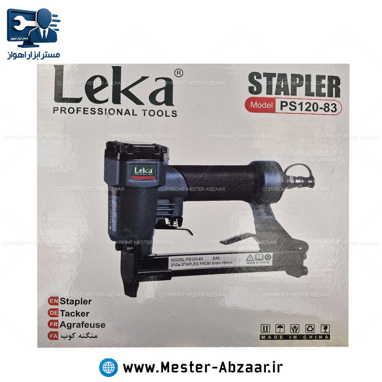 منگنه کوب بادی صنعتی لکا با گارانتی مدل LEKA PS120-83