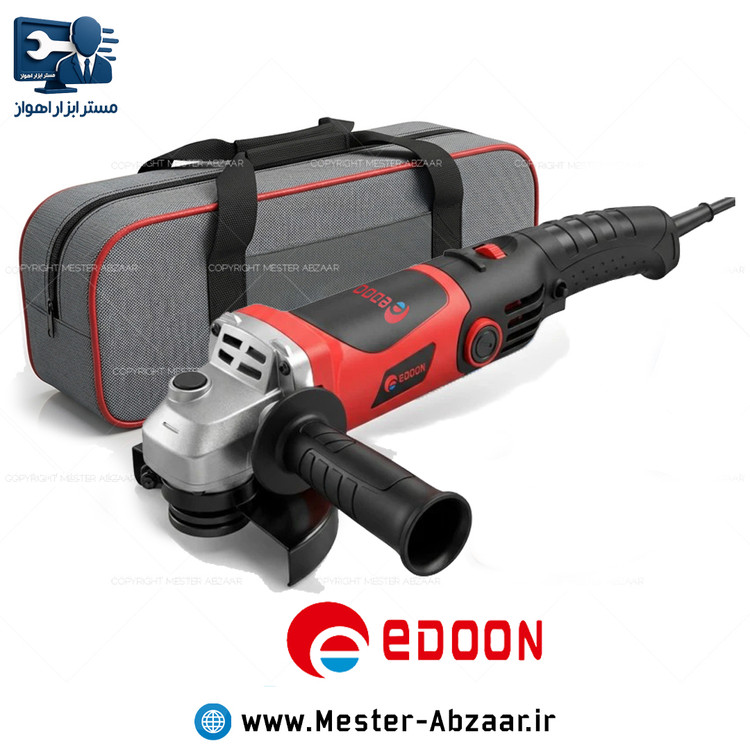 مینی فرز و سنگ جت دسته بلند 1800 وات با کیف دیمردار ادون مدل EDOON AG115-1002T برند ادوون