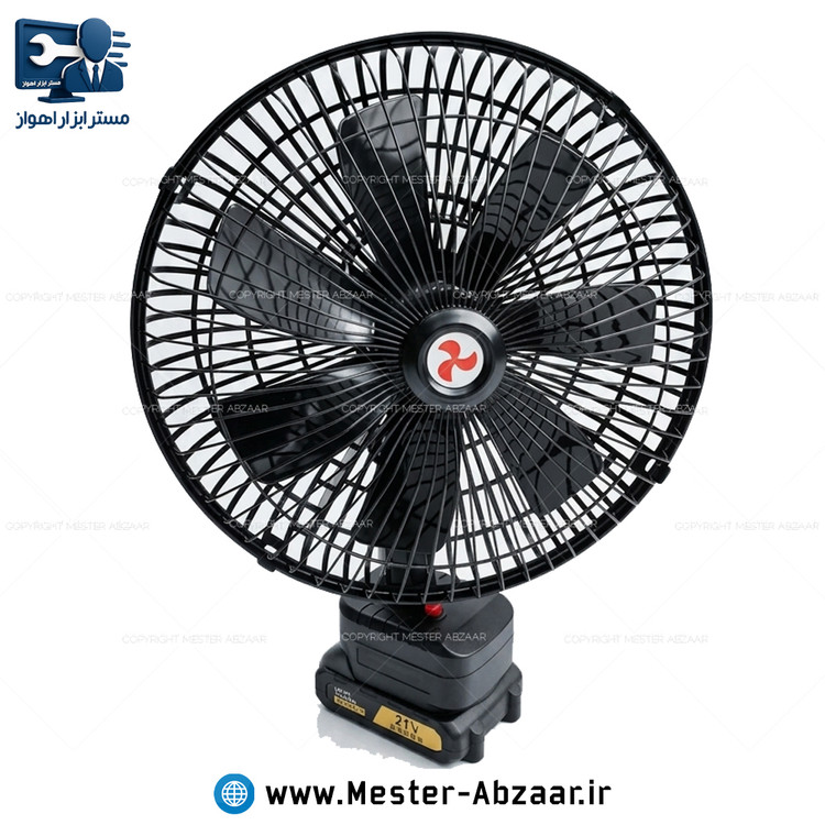 پنکه 11 اینچ فن شارژی گردن متحرک چرخشی مدل OSCILLA QL-588-11