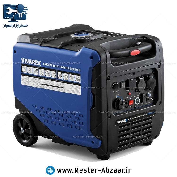 موتور برق سایلنت اینورتری 5500 وات استارتی ویوارکس مدل VR5501-GSS VIVAREX
