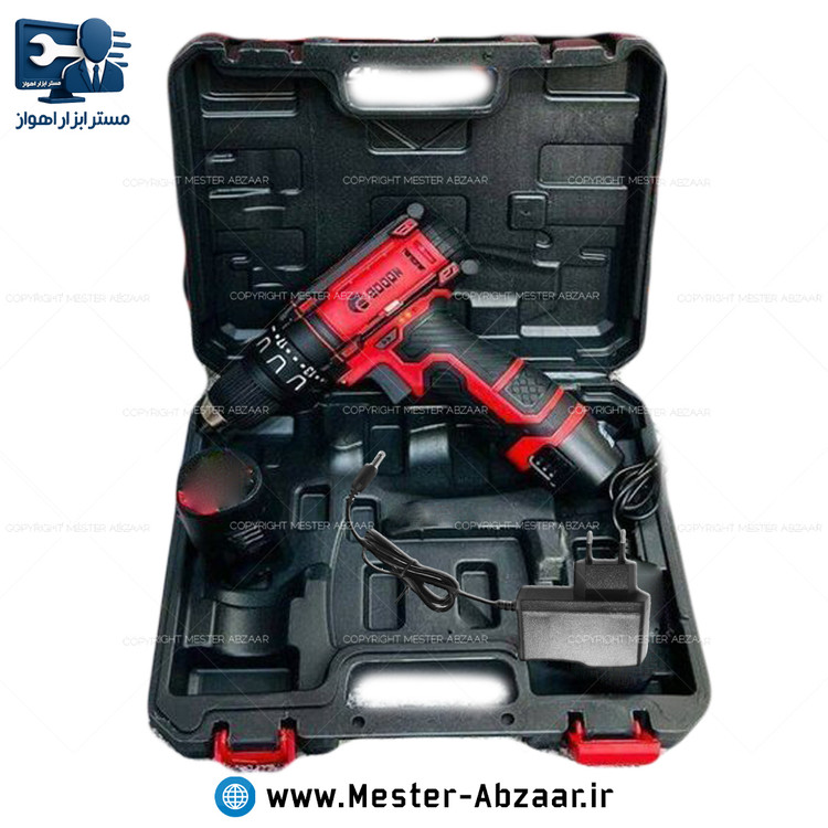 دریل پیچ گوشتی شارژی 12 ولت دو باتری ادون برند ادوون EDOON AD-12A