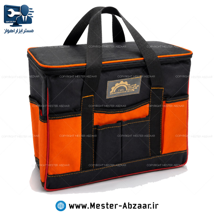 کیف ابزار اینورتر سایز بزرگ پارچه برزنتی صنعتگران SANARGARAN BAG