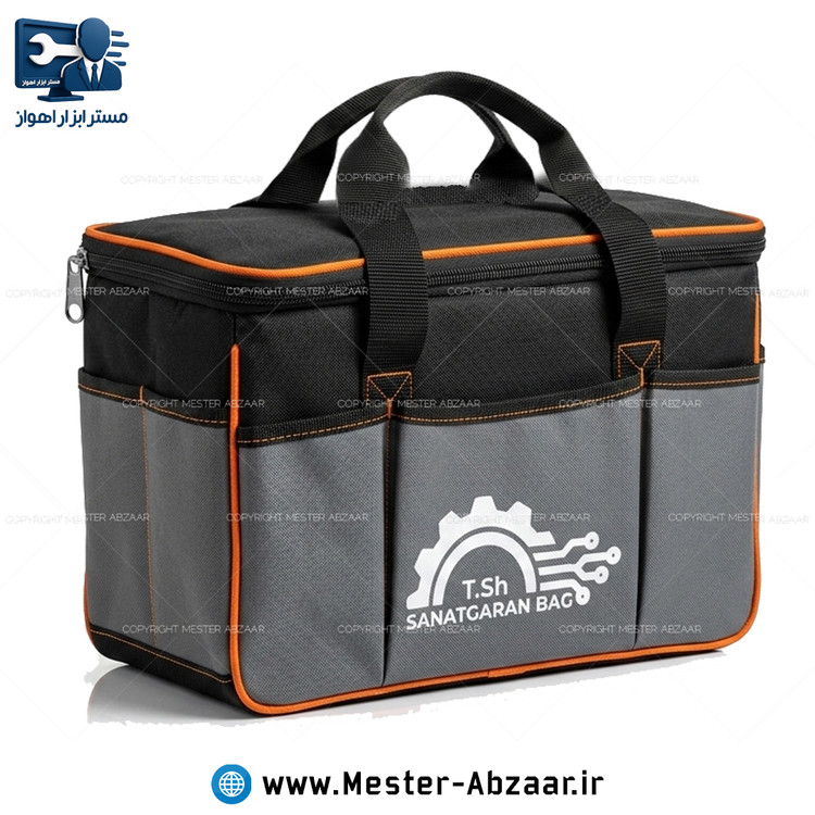 کیف ابزار اینورتر سایز کوچک پارچه برزنتی صنعتگران SANARGARAN BAG