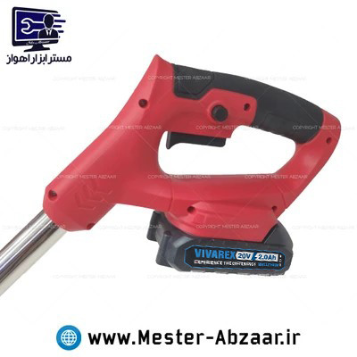 علف زن دوشی شارژی 20 ولت دو باتری ادون مدل EDON AGT-12