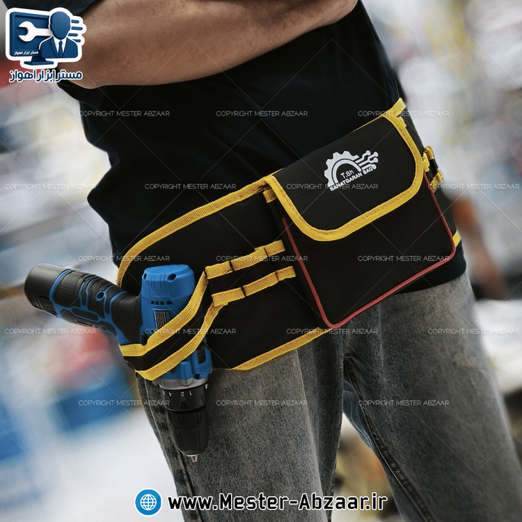 کیف ابزار کمری برزنتی صنعتگران مدل SANATGARAN BAG