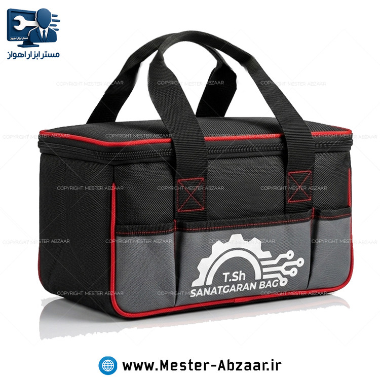 کیف ابزار و کابل مینی اینورتر سایز مینی پارچه برزنتی صنعتگران SANARGARAN BAG
