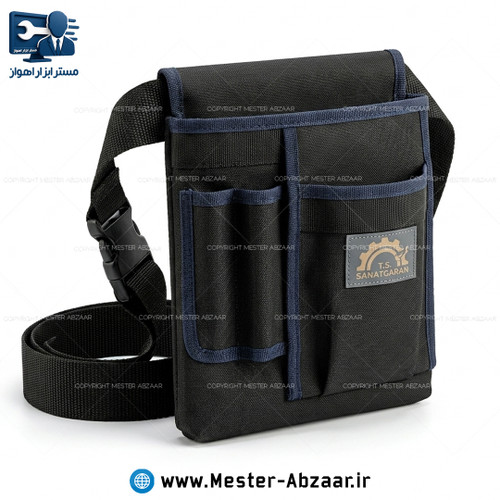کیف ابزار کمری حرفه ای برزنتی صنعتگران مدل SANATGARAN BAG