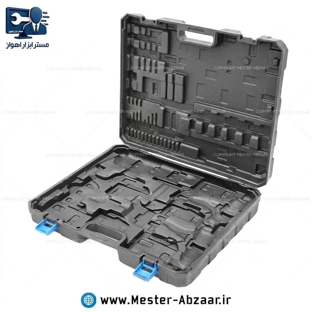 کیف حمل ابزار 4 بخشی BMC ( مناسب بکس و فرز و دریل و بتن کن شارژی ) مدل VIVAREX 2404 BAG بدون دستگاه شارژی