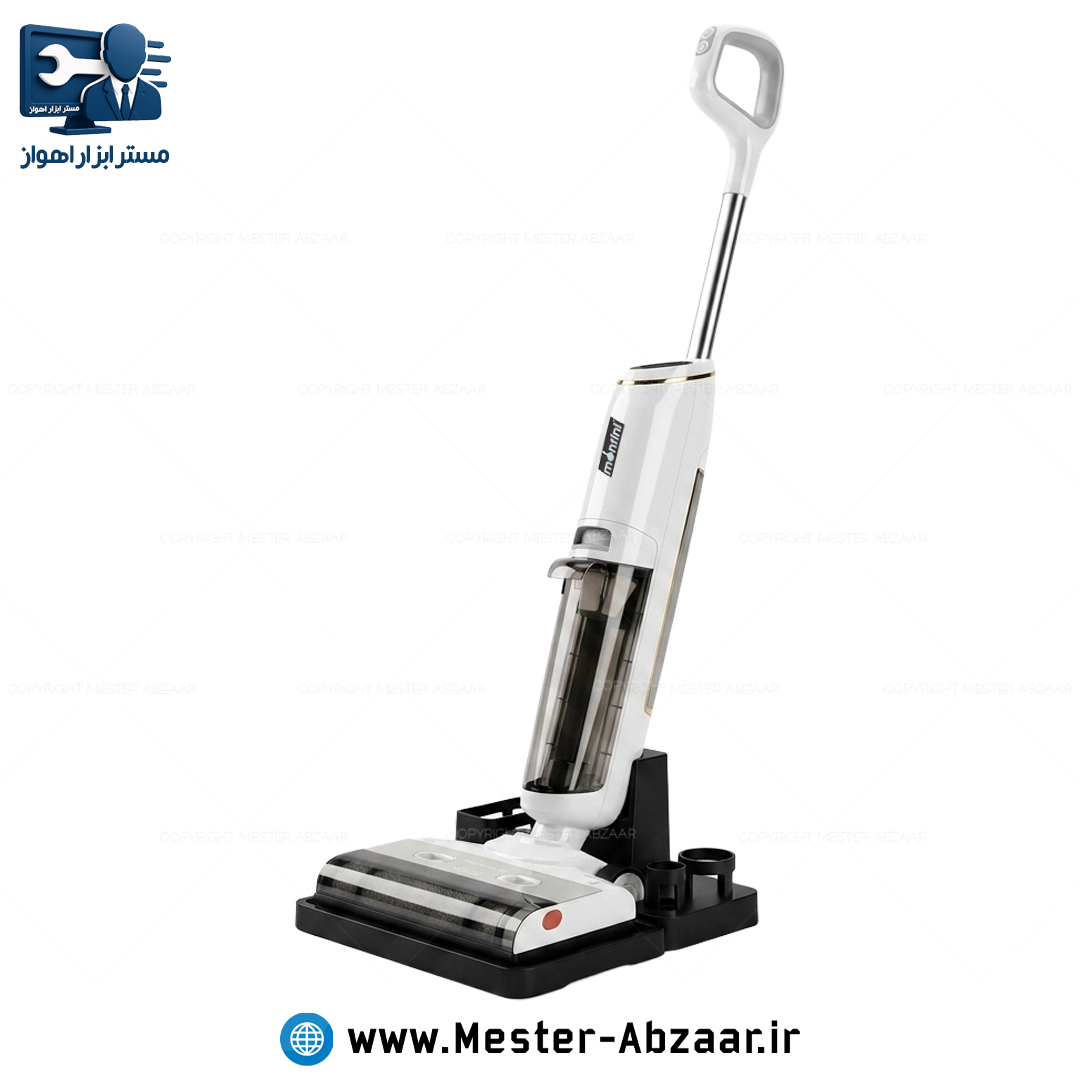 فرش‌شور تر و خشک عصایی شارژی هوشمند صوتی برند مونتینی مدل MONTINI CARPET