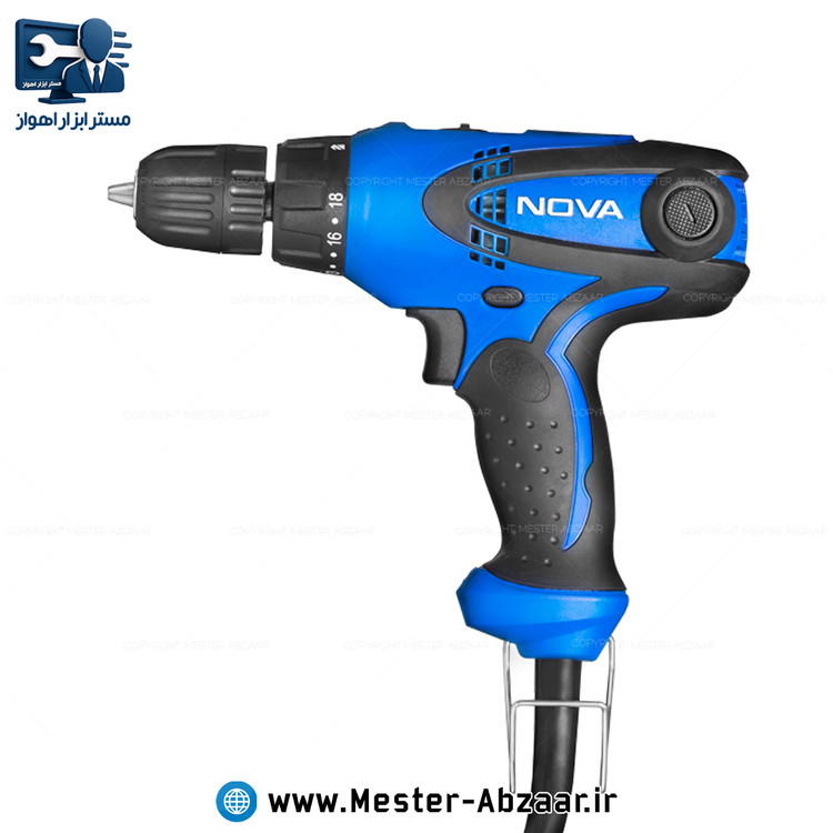 دریل پیچ گوشتی برقی ۲۸۰ وات نووا مدل 2152 NOVA استوک شرکتی