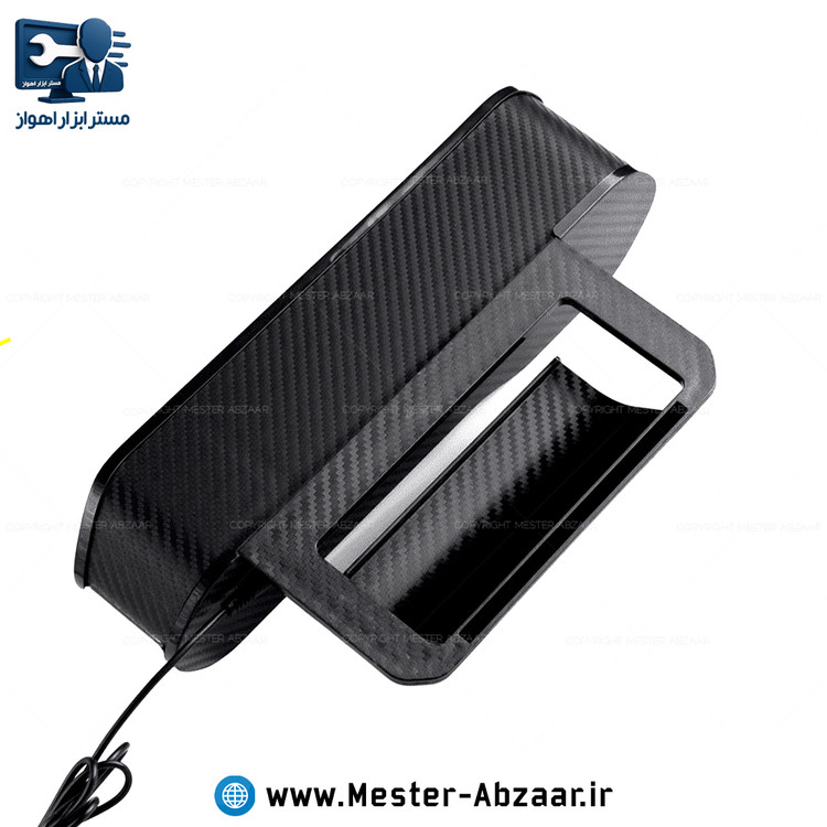 جعبه نظم دهنده خودرو و هاب شارژر , کنسول ماشین فندکی برند ولتاژ voltage Wireless Doc شارژر وایرلس