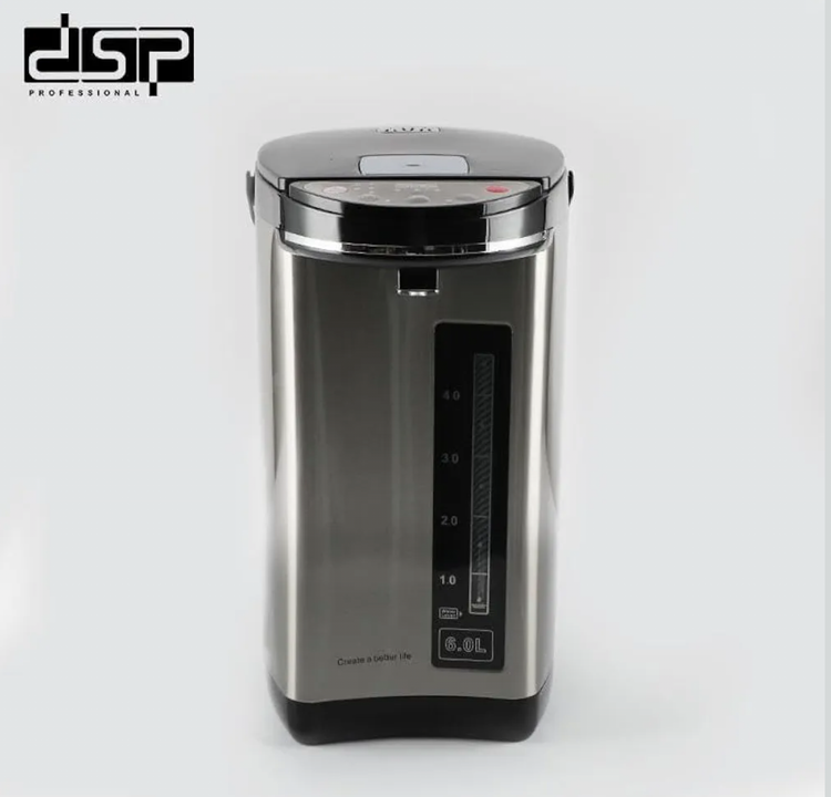 کتری برقی ترموپات (Thermo Pot) ۶ لیتری DSP مدل KK1258 سماور آب جوش