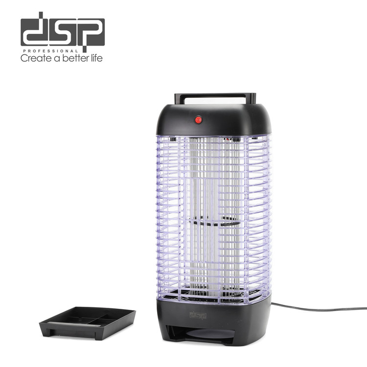 حشره کش برقی 10 وات استوانه ای برند دی اس پی DSP نور فرابنفش مدل KD3100