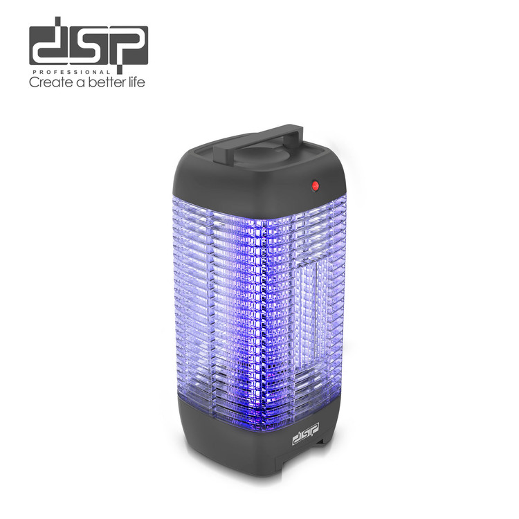 حشره کش برقی 10 وات استوانه ای برند دی اس پی DSP نور فرابنفش مدل KD3100