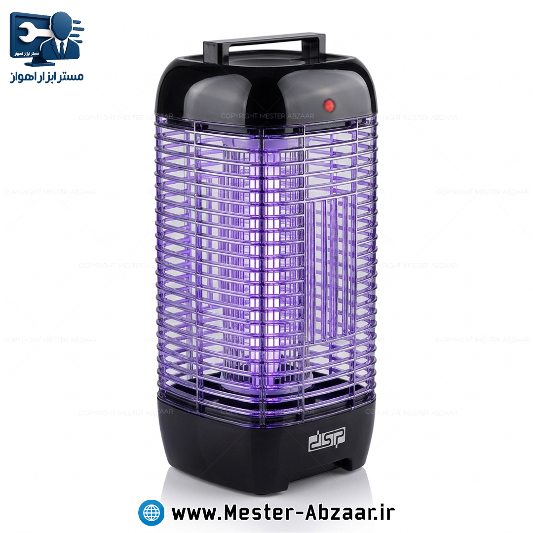حشره کش برقی 10 وات استوانه ای برند دی اس پی DSP نور فرابنفش مدل KD3100