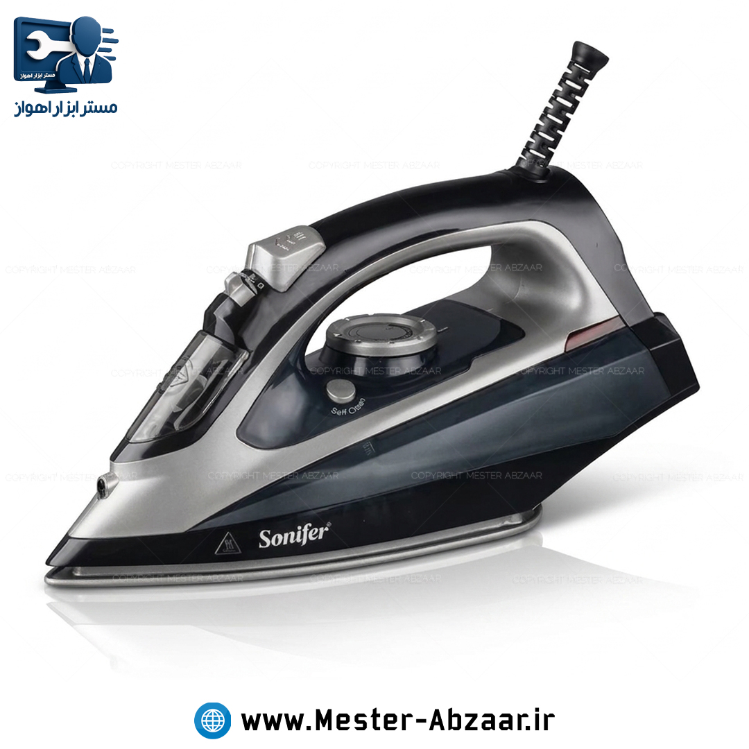 اتو بخار کف سرامیکی 2200 وات برقی خانگی کد 9064 مدل سونیفر Sonifer SF-9064