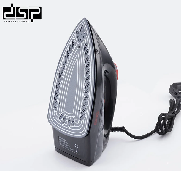 اتو بخار کف سرامیکی 2200 وات برقی خانگی کد 1125 مدل دی اس پی DSP KD1125