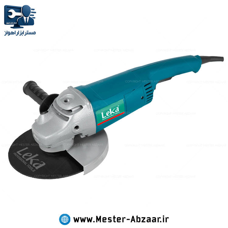 فرز سنگبری و سنگ جت 230 میلی متر 2000 وات لکا با گارانتی مدل LEKA AG230-20