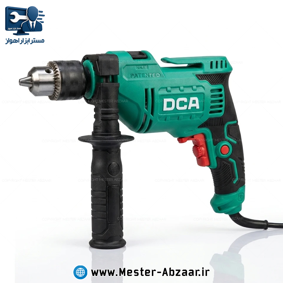 دریل برقی 13 میلی متری 710 وات سه نظام فلزی DCA مدل AZJ06-13
